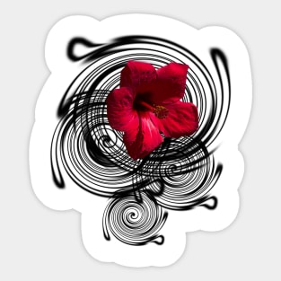 HIBISCUS Sticker